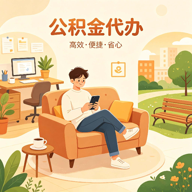 张家界公积金代办:找人办不是懒,是算清了这笔账